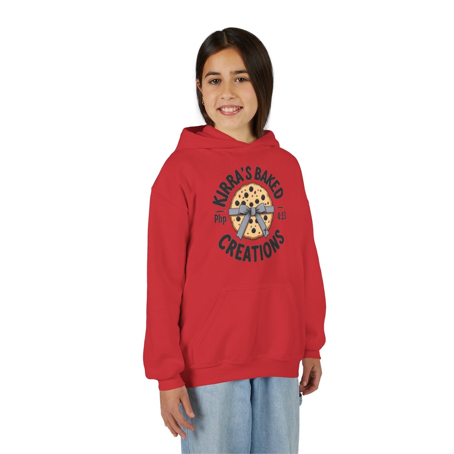 Youth Hoodie - Kirra's Baked Creations Cookie Logo Sweatshirt