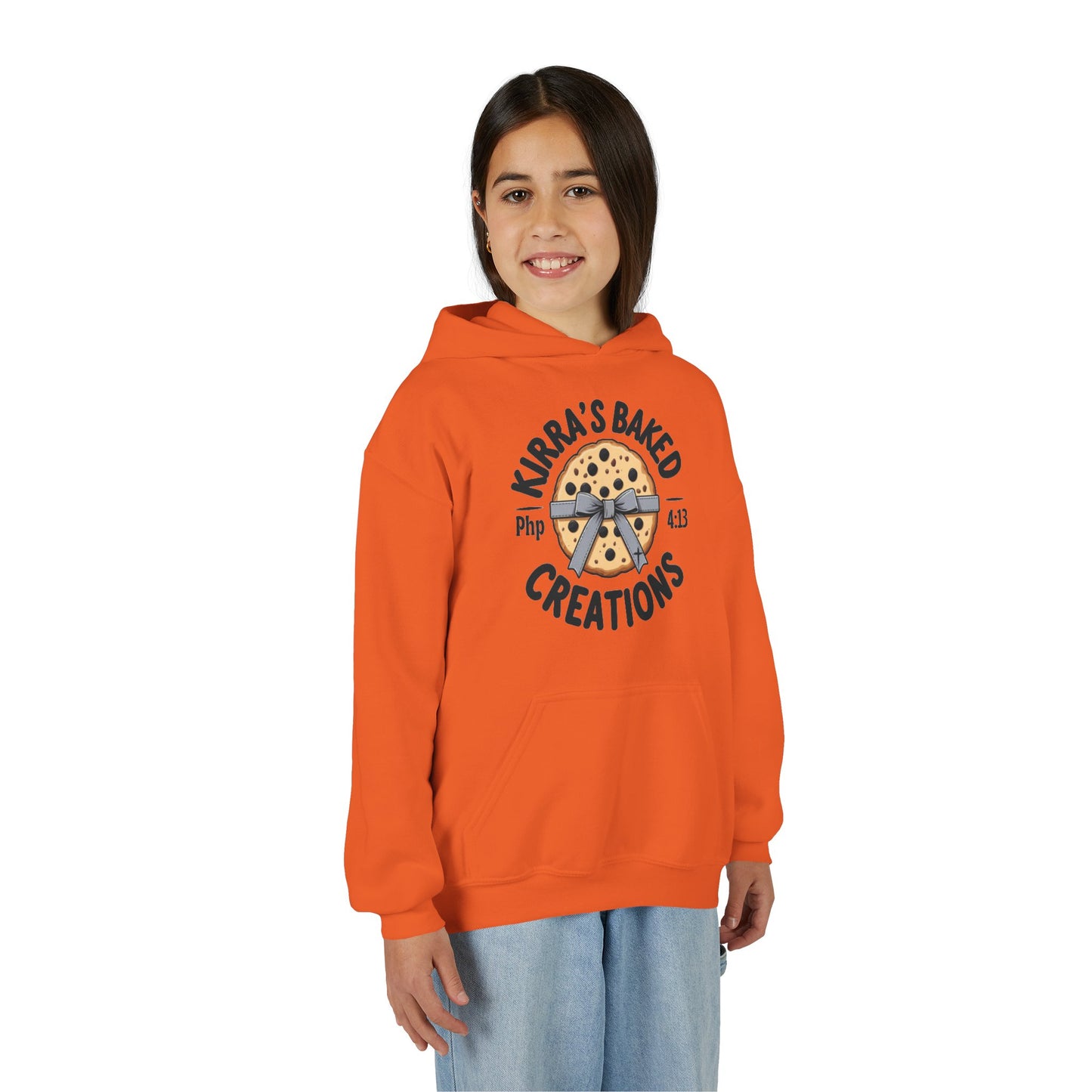 Youth Hoodie - Kirra's Baked Creations Cookie Logo Sweatshirt