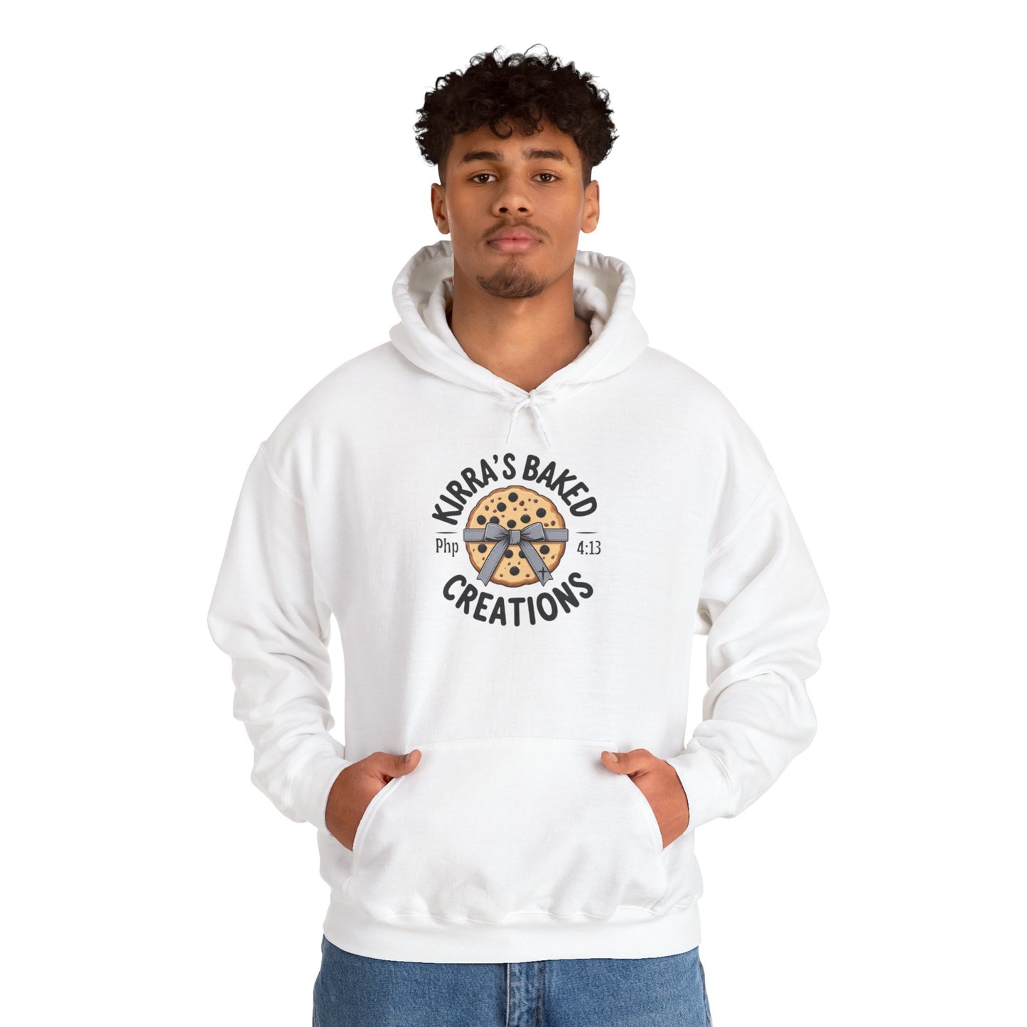 Bakery Logo Hoodie — "Kirra's Baked Creations" Branded Pullover