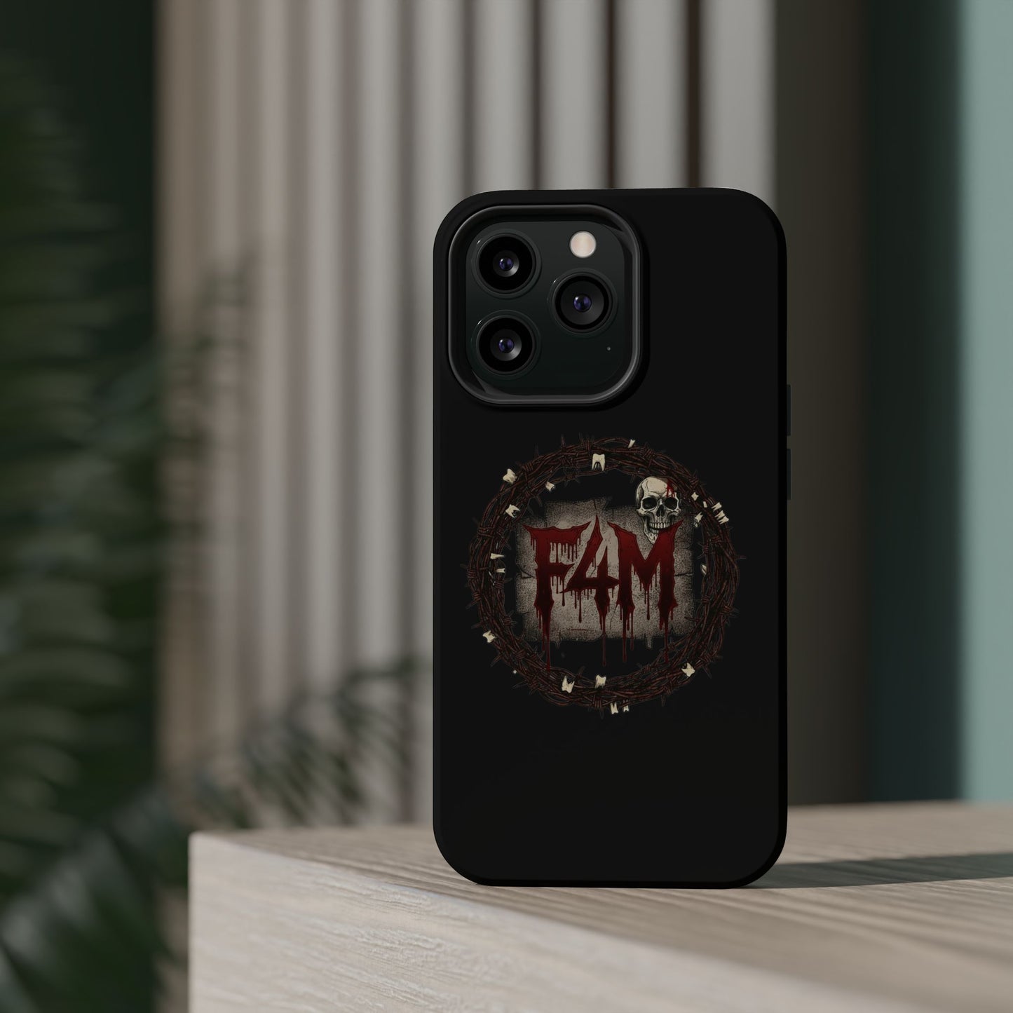 Horror Skull Magnetic Impact-Resistant Phone Case