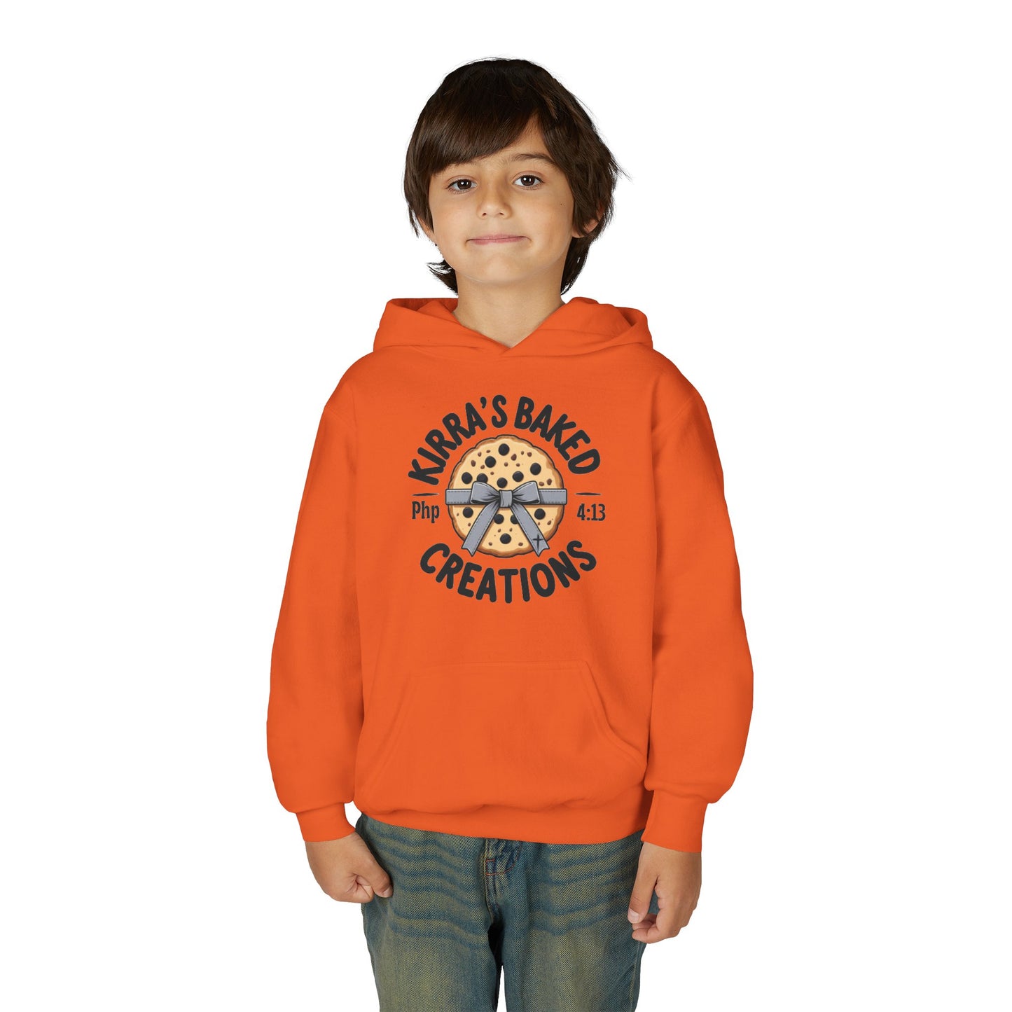 Youth Hoodie - Kirra's Baked Creations Cookie Logo Sweatshirt